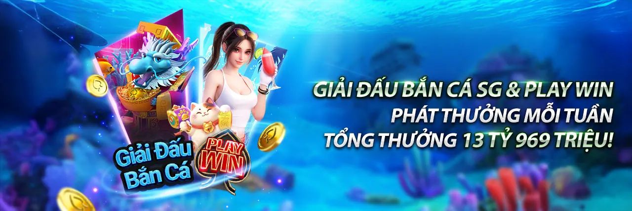 Hình ảnh banner chính vip69 Nổ Hũ với các biểu tượng game slot rực rỡ và tiền vàng
